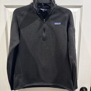 Patagonia Better Sweater Dark Gray Fleece Pullover